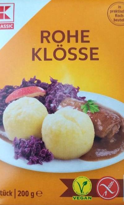 Fotografie - Rohe klösse (bramborový knedlík) K-Classic