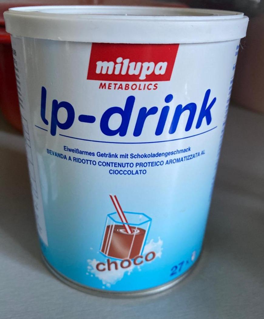 Fotografie - Lp-drink choco Milupa