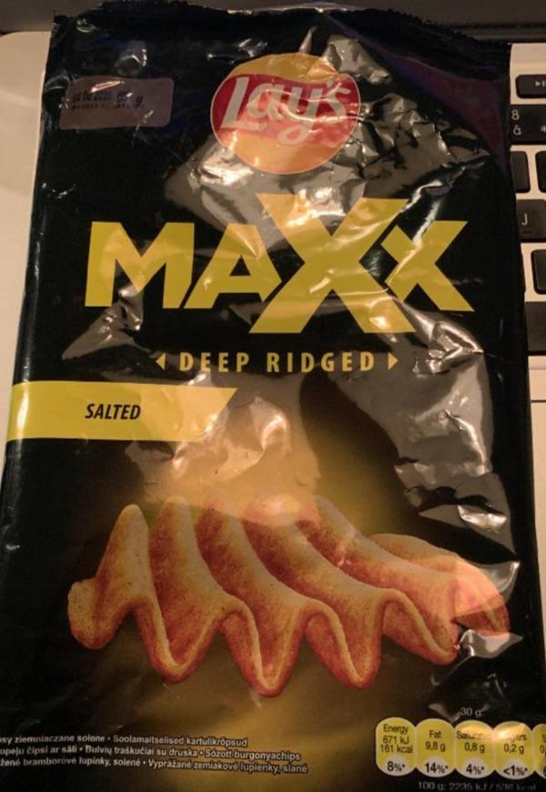 Fotografie - Maxx Deep Ridged Salted Chips Lay's