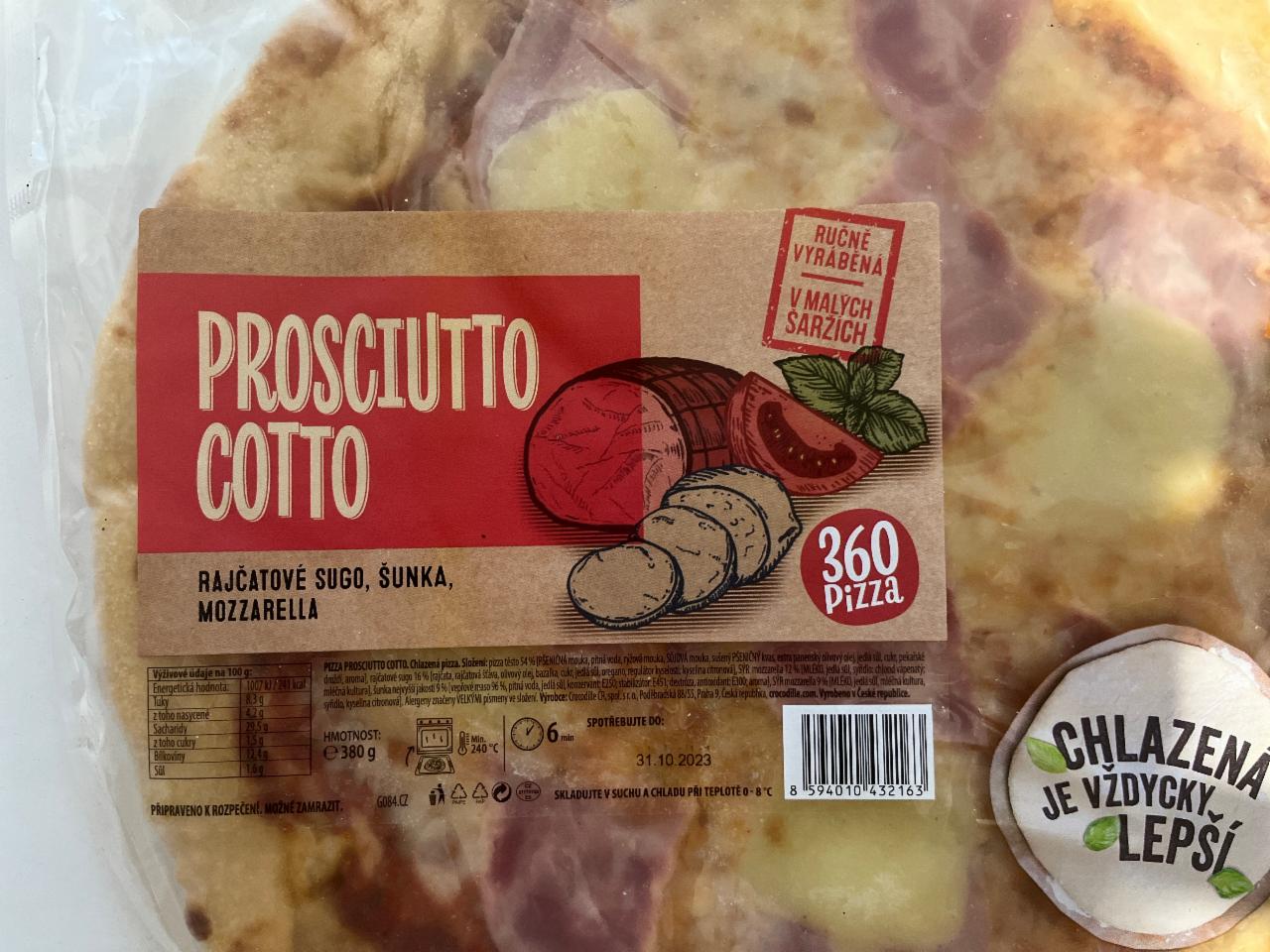 Fotografie - Prosciutto Cotto 360 Pizza