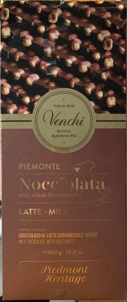 Fotografie - Maxi tavoletta Nocciolata di Cioccolato al latte Venchi