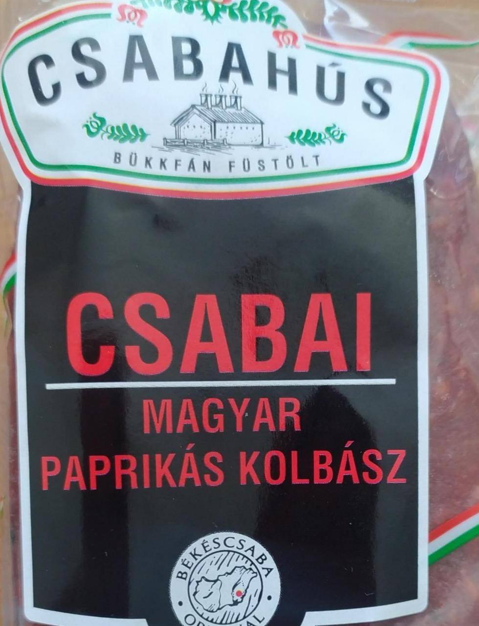 Fotografie - Csabai Magyar Paprikás Kolbász Csabahús