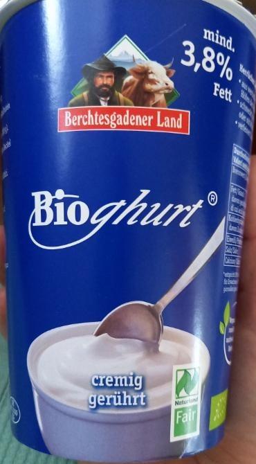 Fotografie - Bioghurt Natur 3,8% Fett Berchtesgadener Land