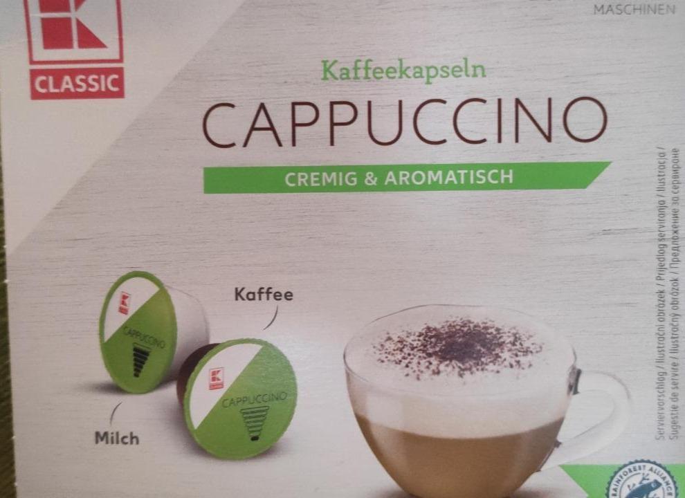 Fotografie - Kaffeekapseln Cappuccino cremig & aromatisch K-Classic