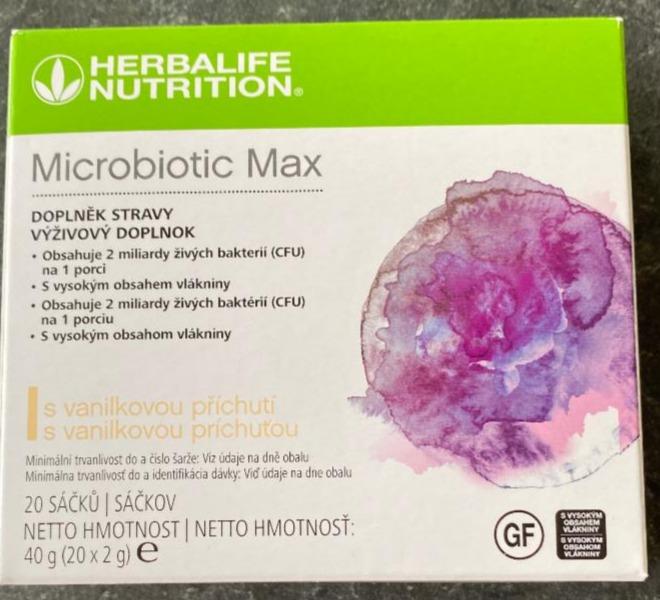Fotografie - Microbiotic Max s vanilkovou příchutí Herbalife Nutrition