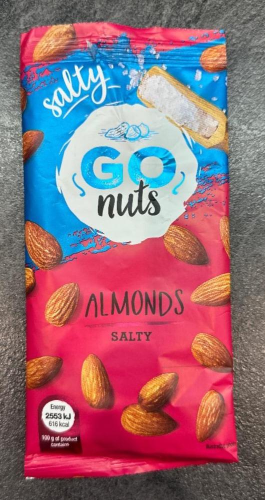 Fotografie - GO nuts Almonds Salty