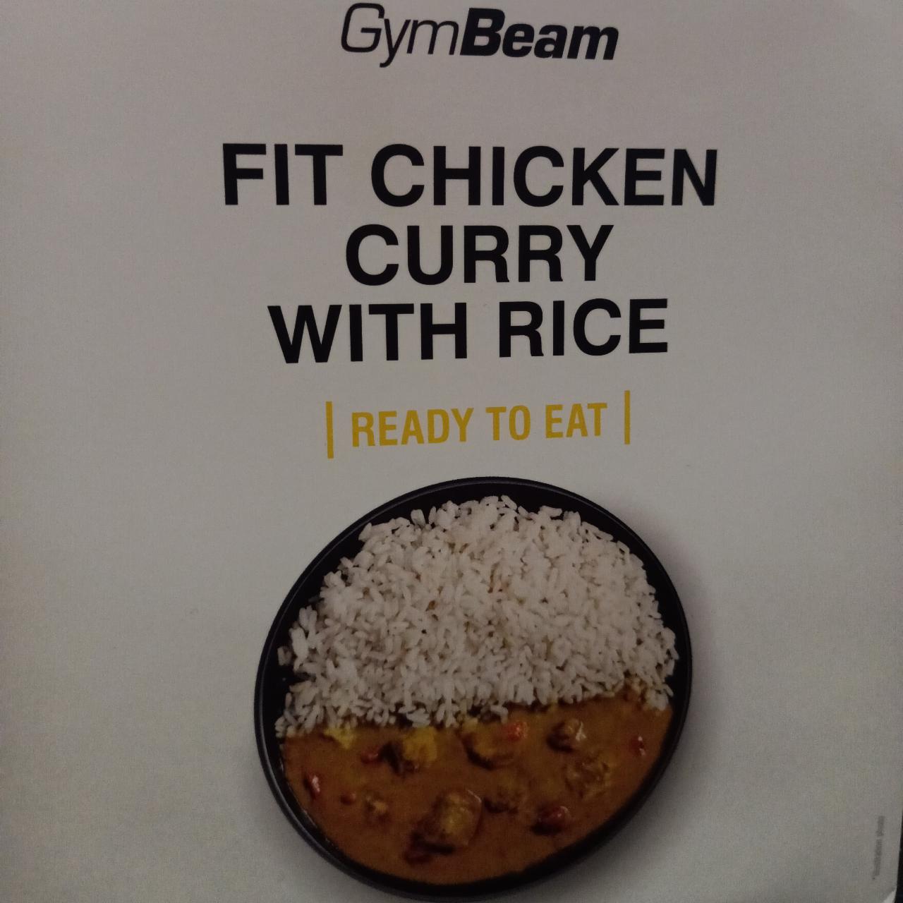 Fotografie - Fit Chicken Curry With Rice GymBeam