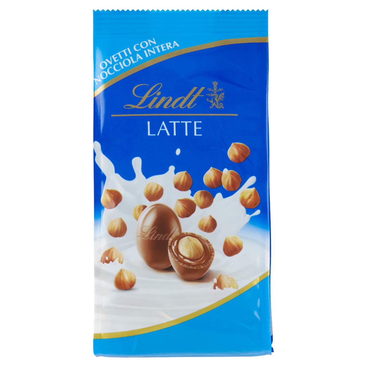 Fotografie - Lindt mléčná čokoláda s mléčno-lískoořechovou náplní
