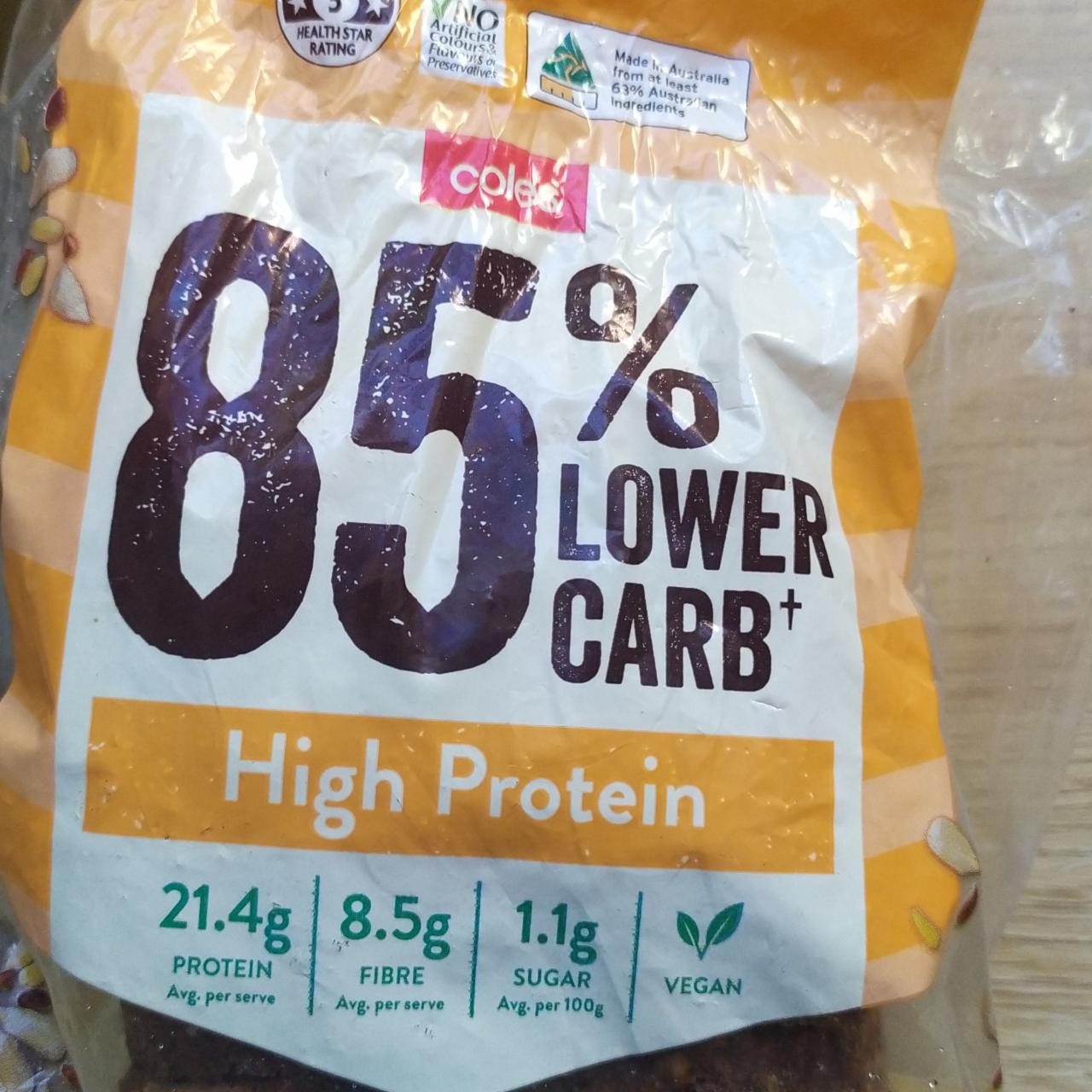 Fotografie - 85% Lower Carb High Protein Roll Coles