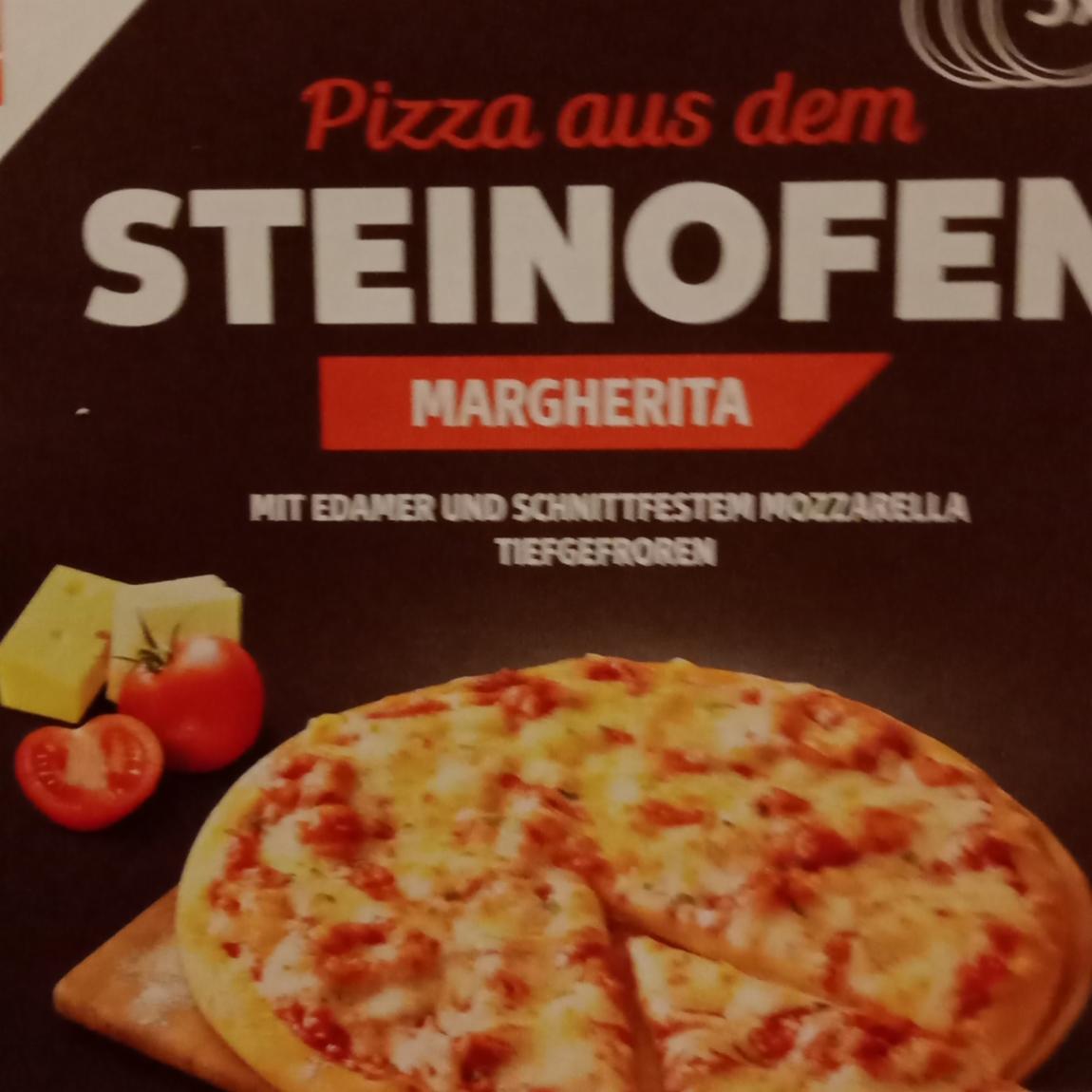 Fotografie - Pizza aus dem Steinofen Margherita K-Classic