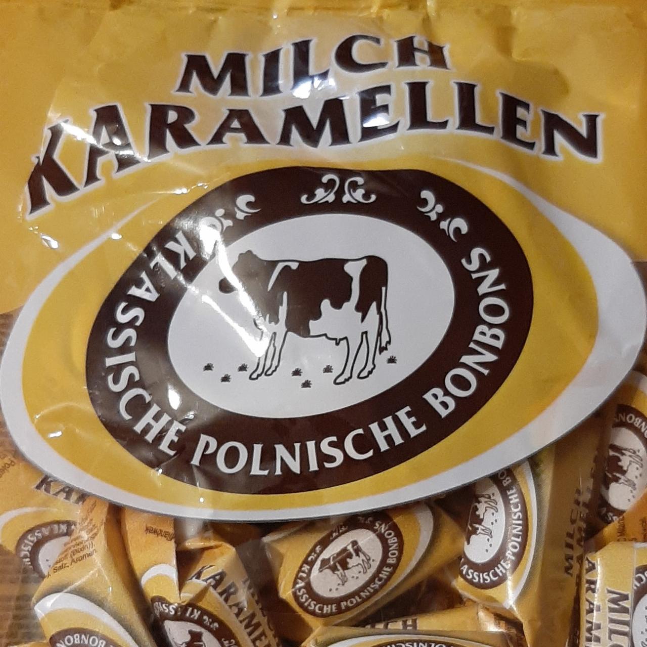 Fotografie - Milch Karamellen Klassische Polnische Bonbons