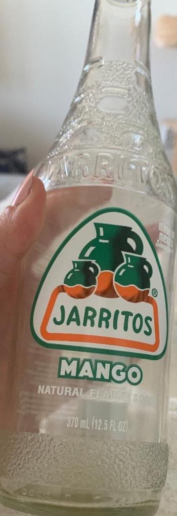 Fotografie - Jarritos mango natural flavour soda