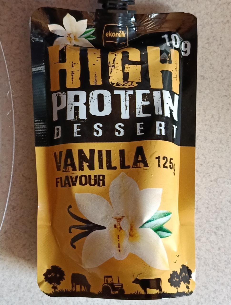 Fotografie - High Protein Dessert Vanilla flavour Ekomilk