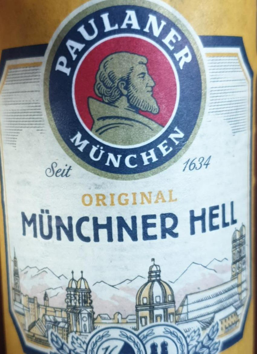 Fotografie - Original Münchner Hell Paulaner