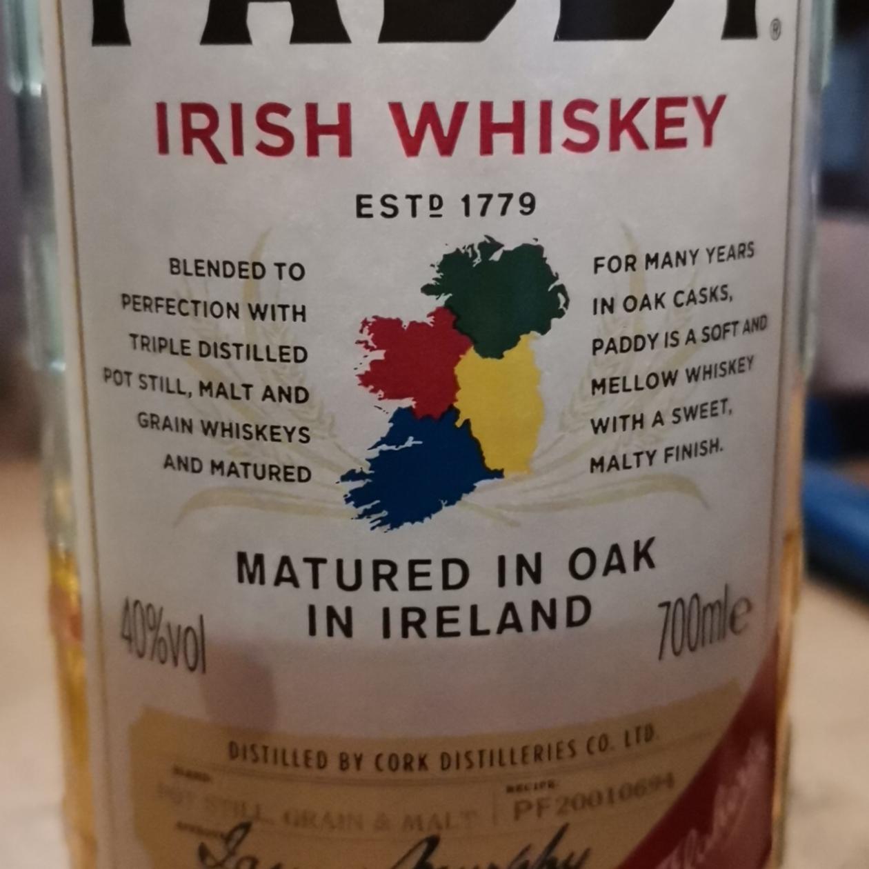 Fotografie - Irish whisky Paddy