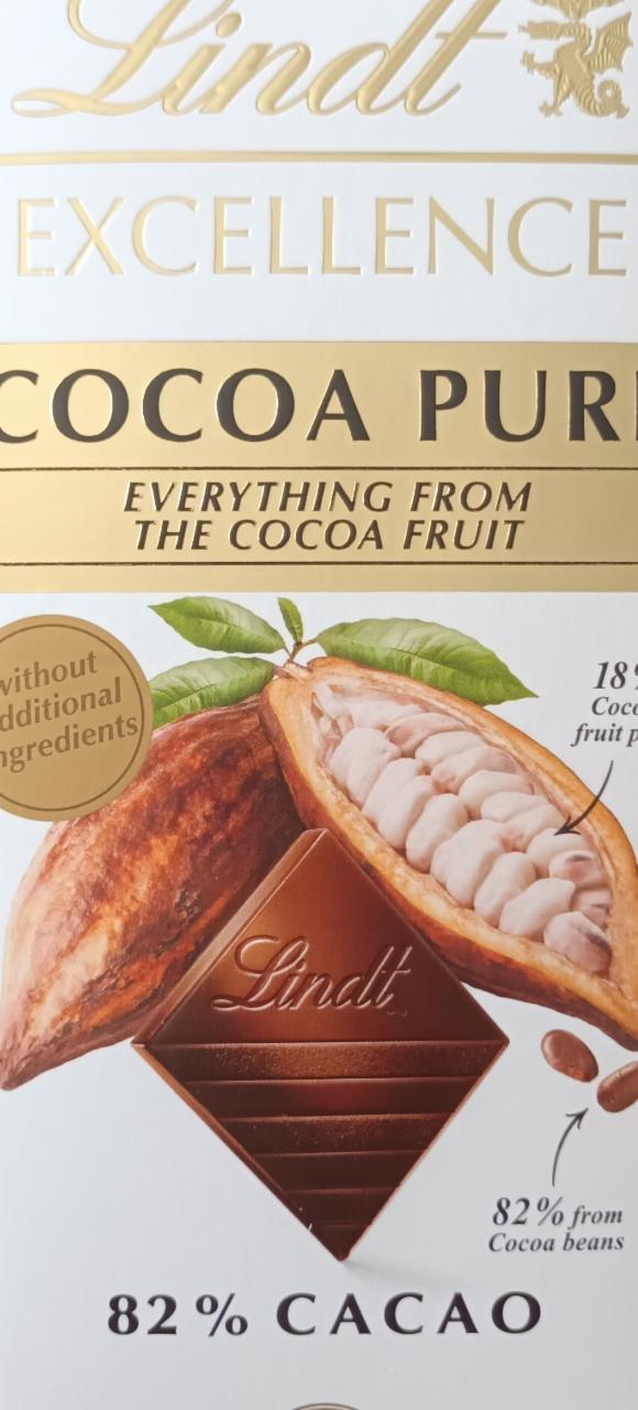 Fotografie - Cocoa Pure Lindt Excellence