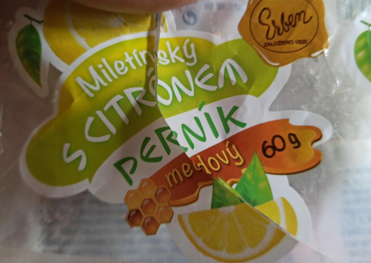 Fotografie - Miletínských perník medový s citrónem Erben
