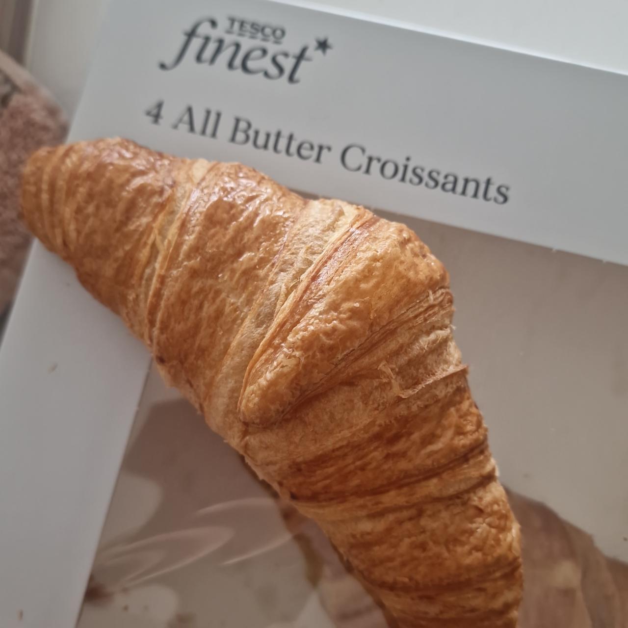 Fotografie - All butter croissants Tesco finest