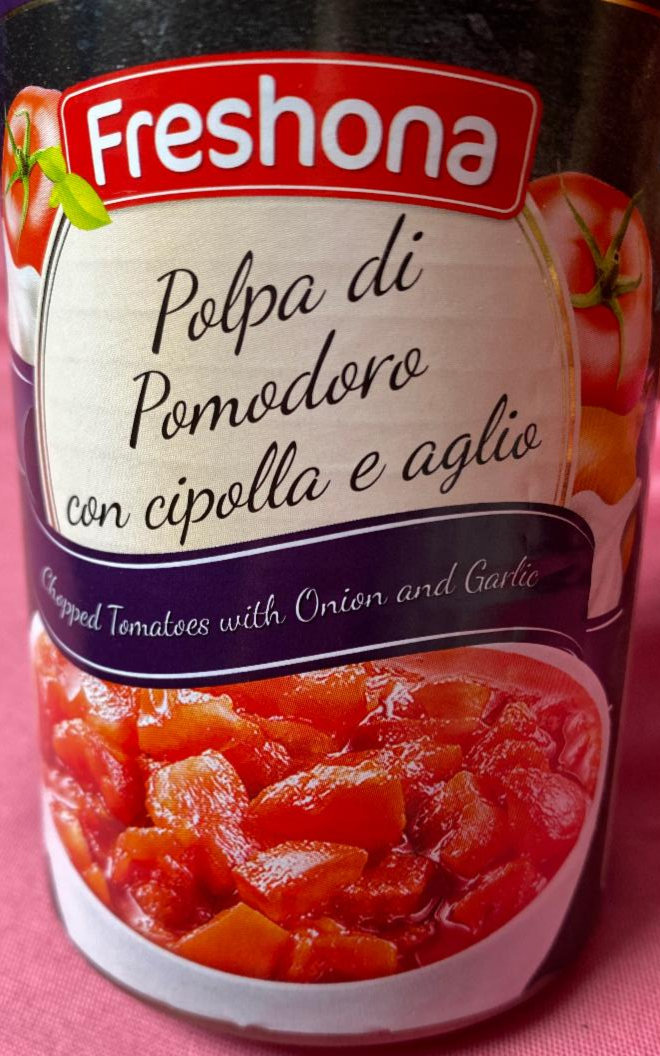 Fotografie - Polpa di pomodoro con cipolla e aglio Freshona