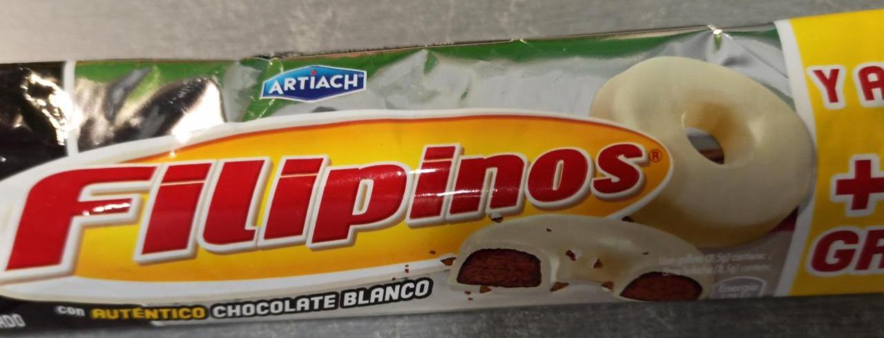 Fotografie - Filipinos chocolate blanco Artiach
