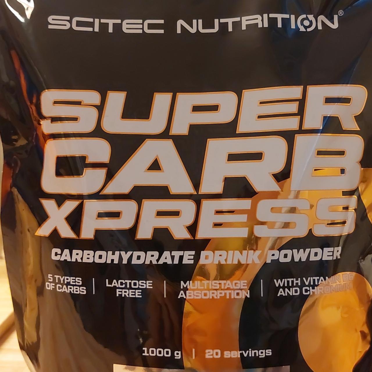 Fotografie - Super Carb Xpress Scitec Nutrition