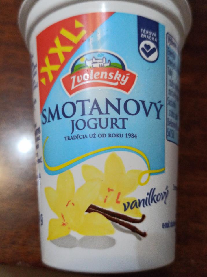 Fotografie - Zvolenský smetanový jogurt vanilkový