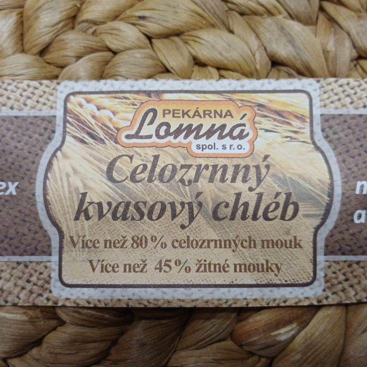 Fotografie - Celozrnný kvasový chléb Pekárna Lomná