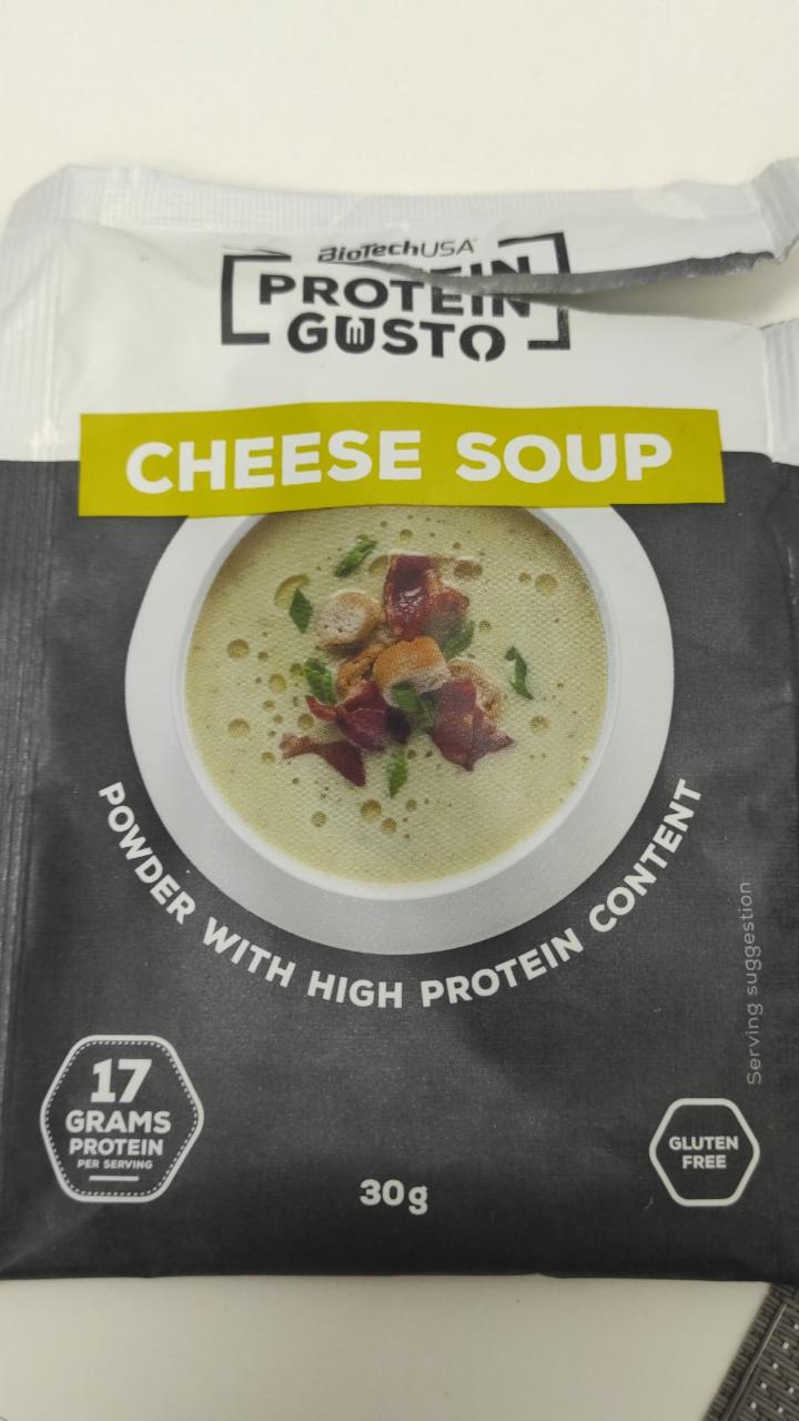 Fotografie - Protein Gusto Cheese Soup BioTechUSA