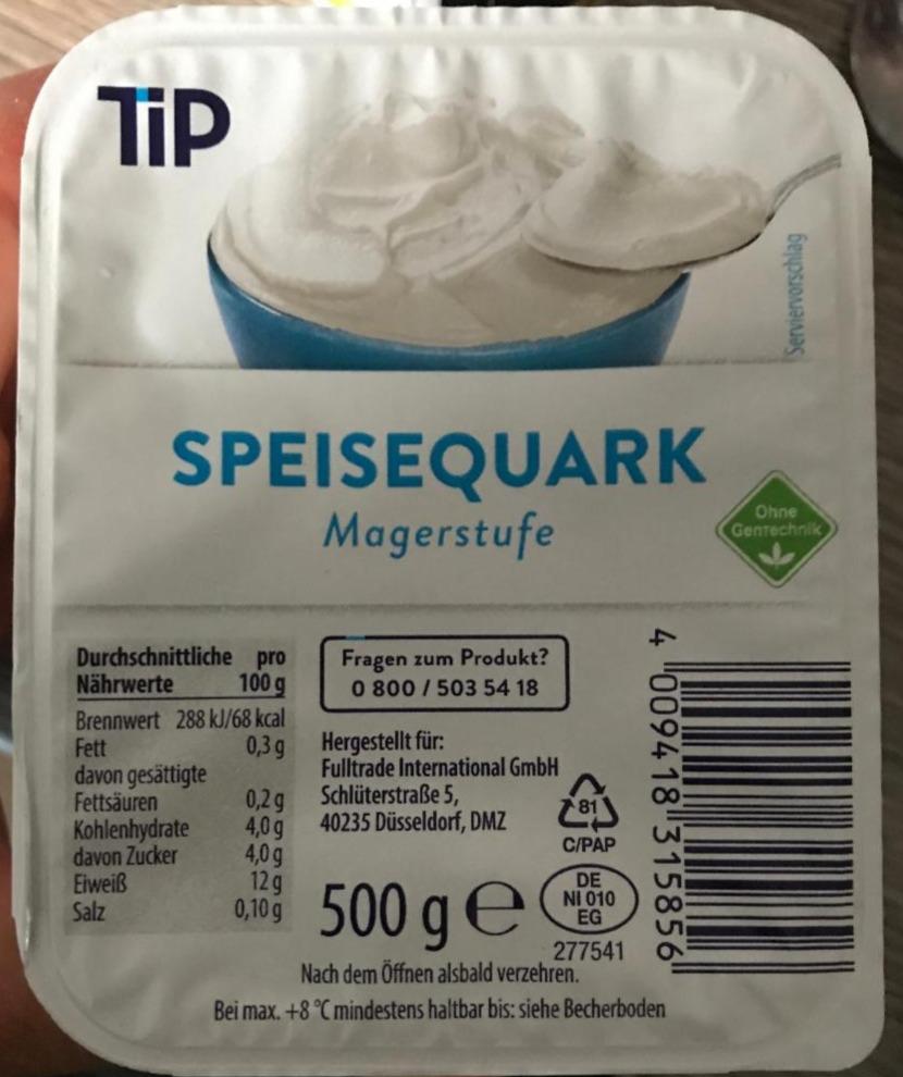 Fotografie - Speisequark Magerstufe TiP