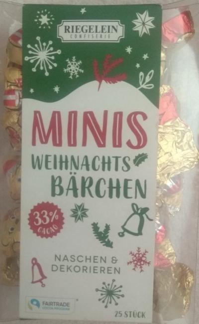 Fotografie - Minis weihnachts bärchen Riegelein Confiserie