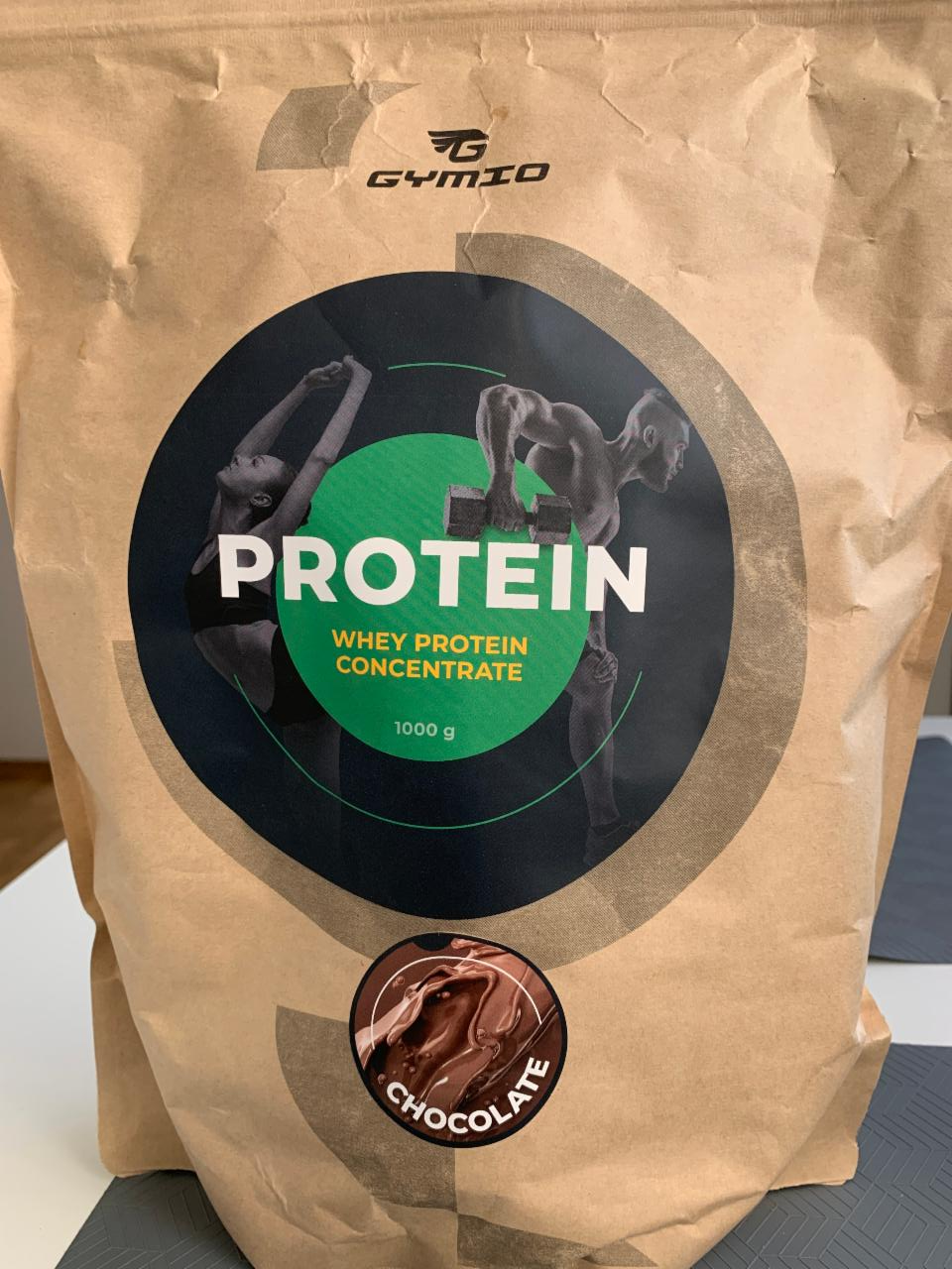 Fotografie - Whey protein concentrate Chocolate Gymio