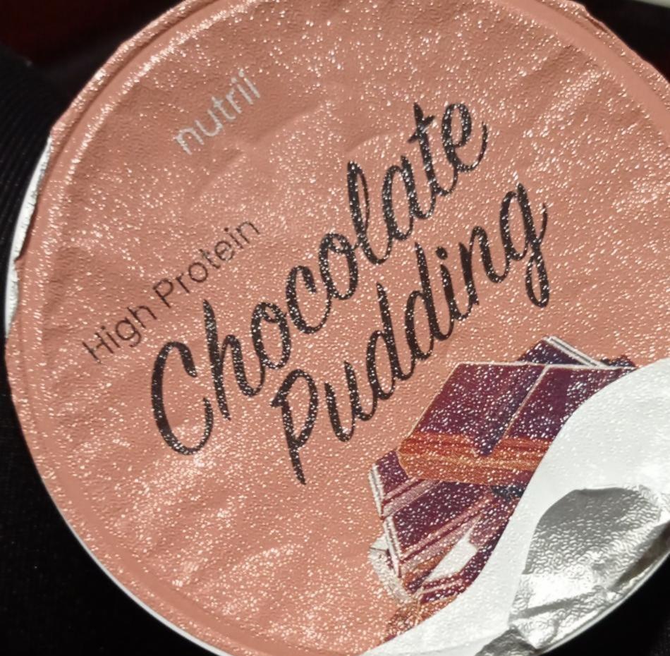 Fotografie - chocolate pudding nutril