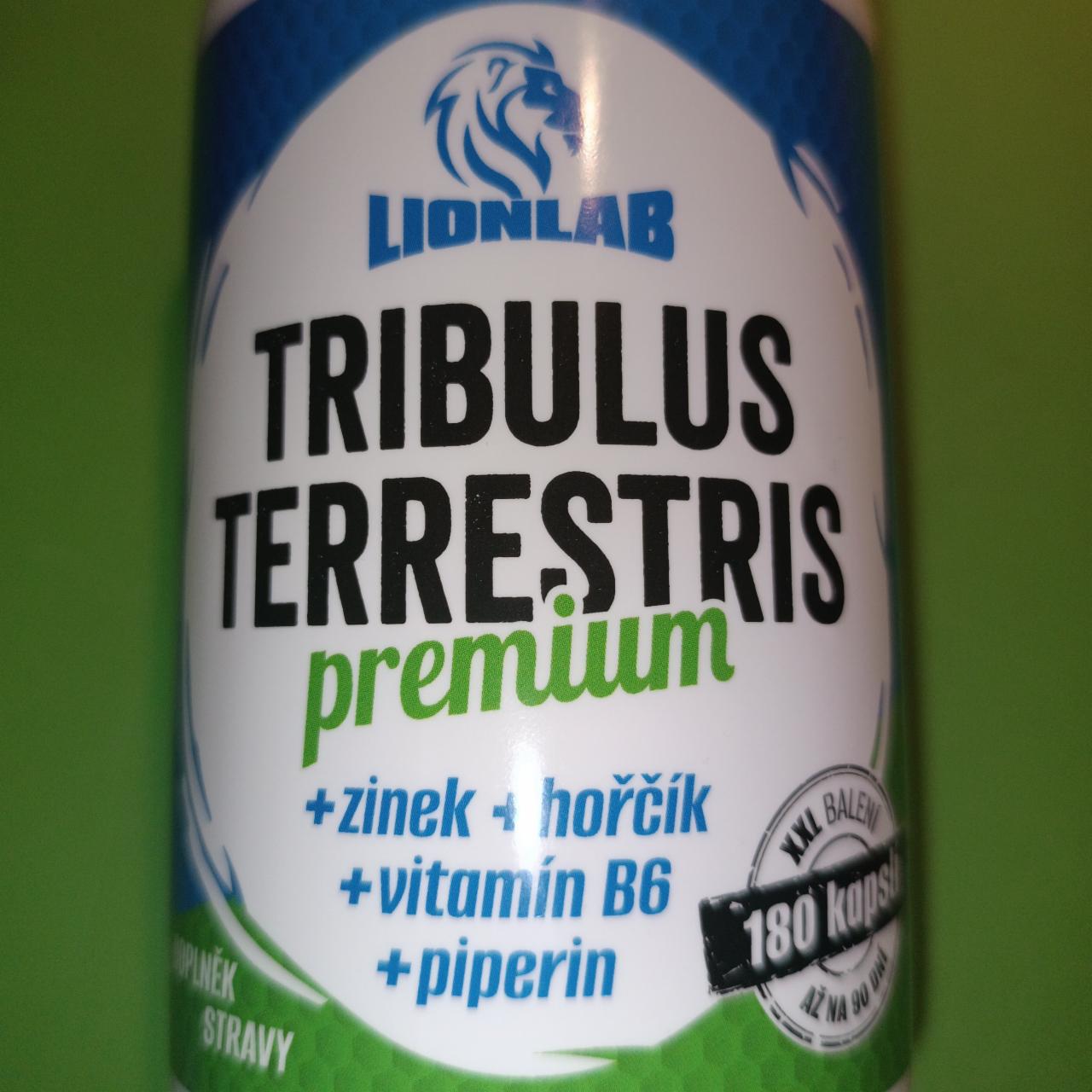 Fotografie - Tribulus Terrestris premium + zinek, hořčík, vitamín B6, piperin Lionlab