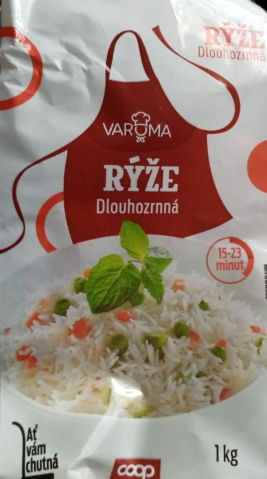Fotografie - rýže dlouhozrnná Varoma