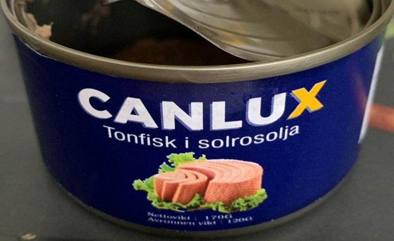 Fotografie - Tonfisk i solrosolja Canlux