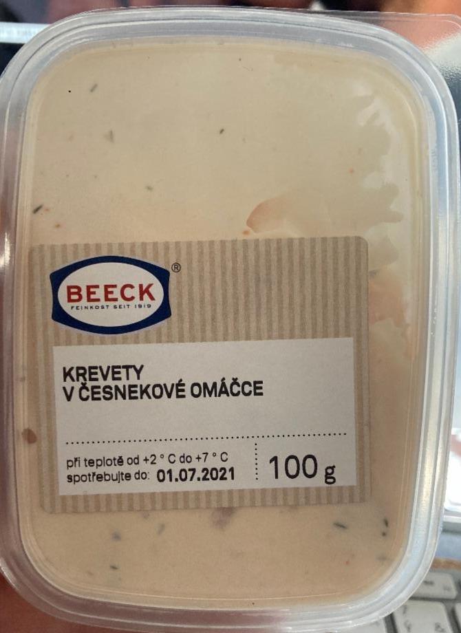 Fotografie - Krevety v česnekové omáčce Beeck