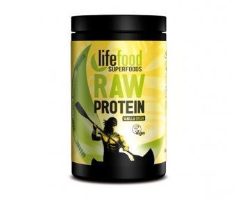 Fotografie - raw vanilkový protein s mladým ječmenem a macou BIO Lifefood