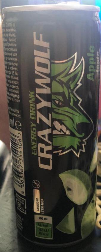 Fotografie - Energy Drink Apple CrazyWolf