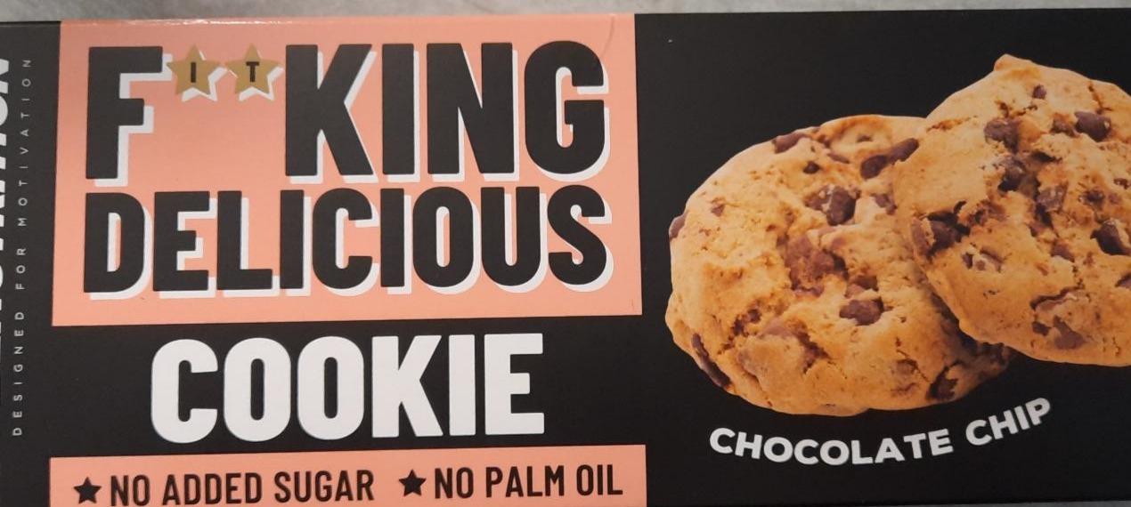 Fotografie - F**king delicious cookie Chocolate chip All nutrition