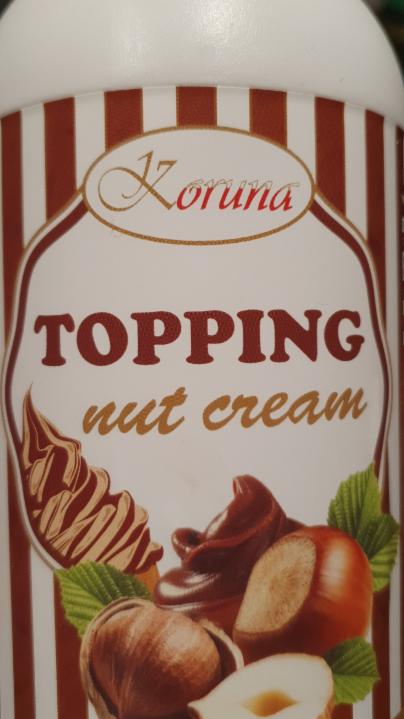 Fotografie - Topping nut cream Koruna