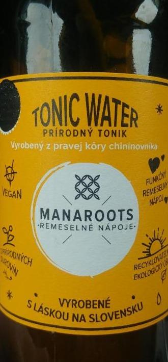 Fotografie - MANAROOTS Tonic Water