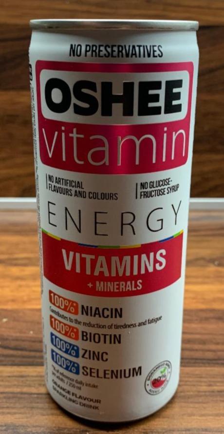 Fotografie - Energy Drink Vitamins + Minerals Oshee