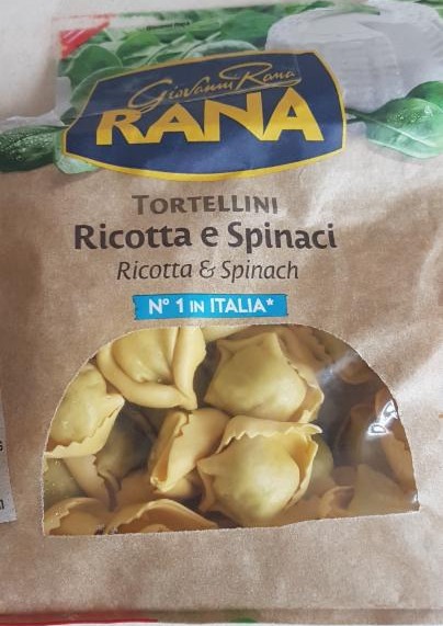 Fotografie - Tortellini Ricotta & Spinach Rana Giovanni