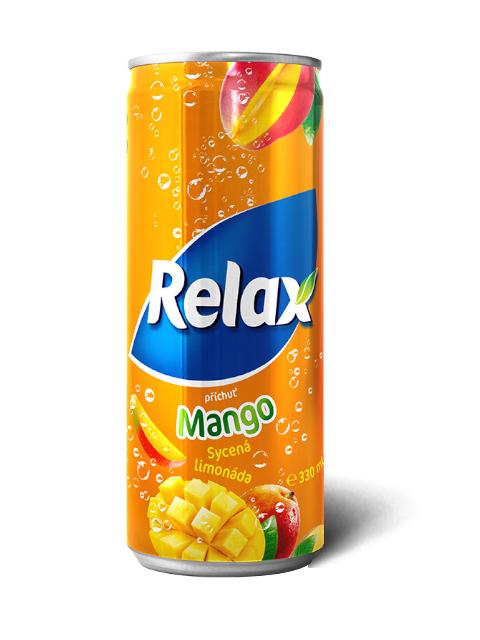 Fotografie - Sycená limonáda příchuť Mango Relax
