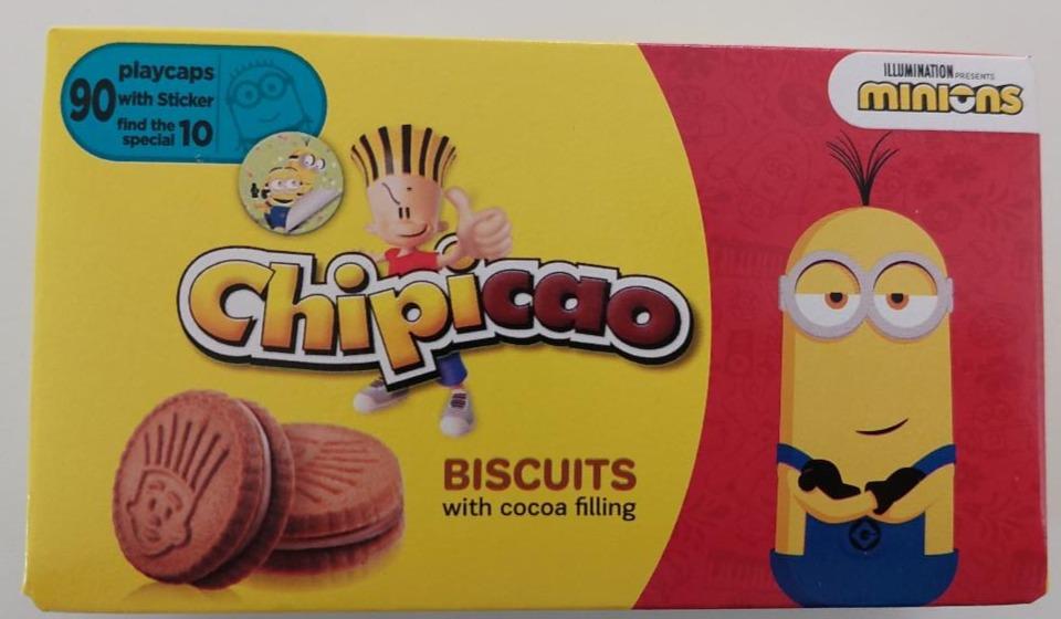 Fotografie - chipicao biscuits with cocoa filling