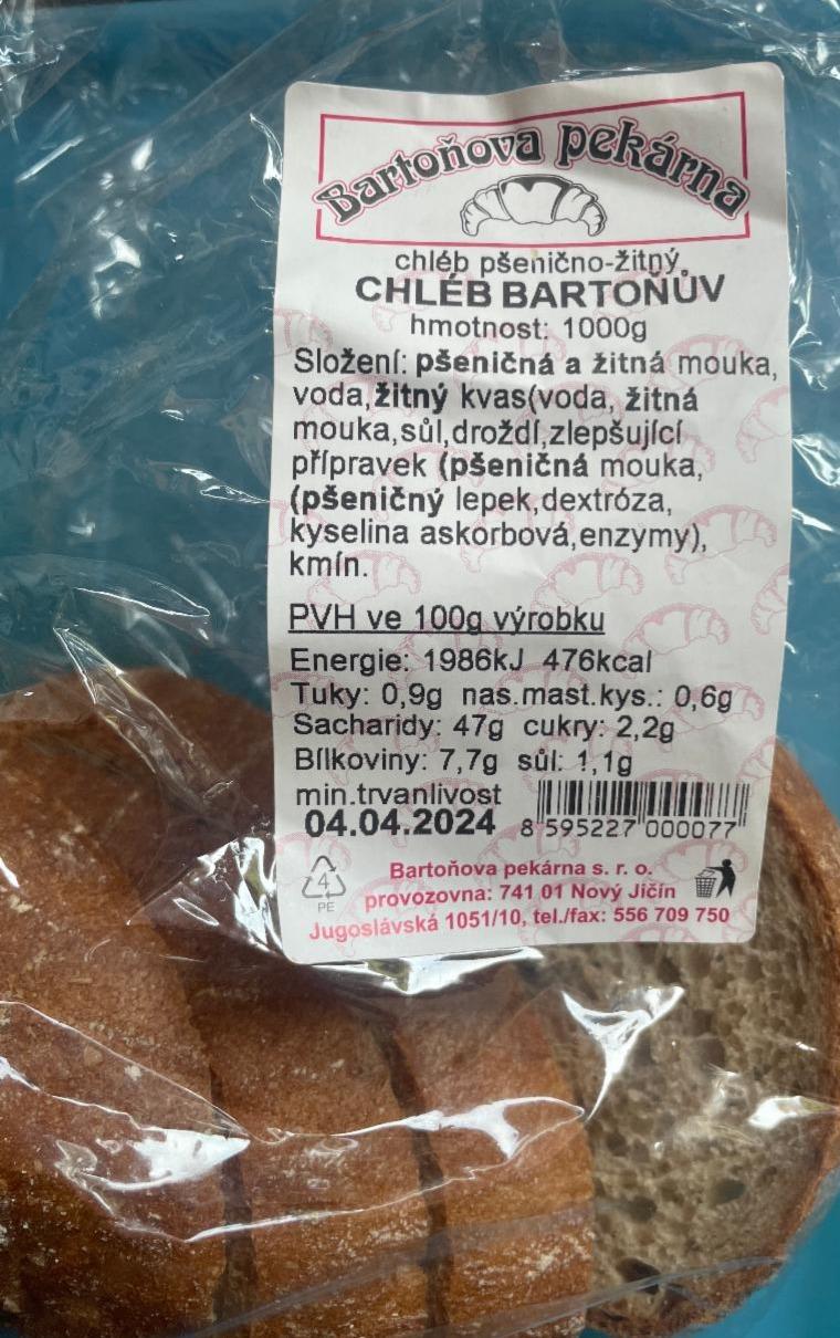 Fotografie - Bartoňův chléb Bartoňova pekárna