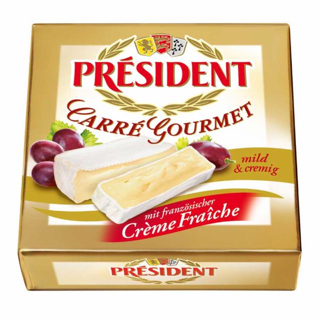 Fotografie - Carré Gourmet mild & cremig mit französischer Creme Fraiche Président