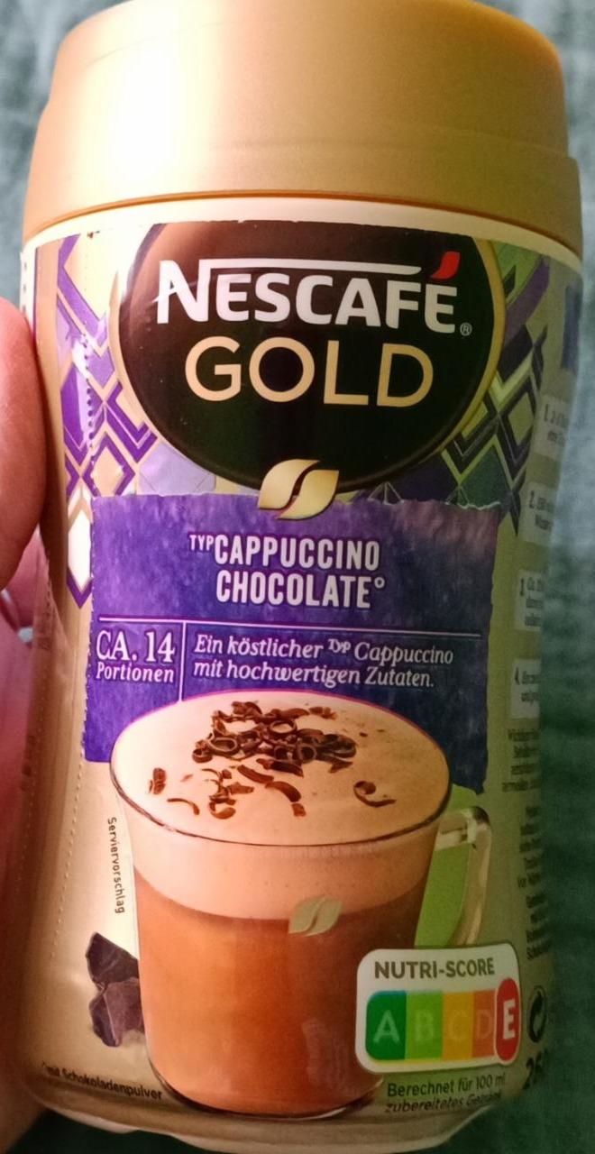 Fotografie - Gold Typ Cappuccino Chocolate Nescafé