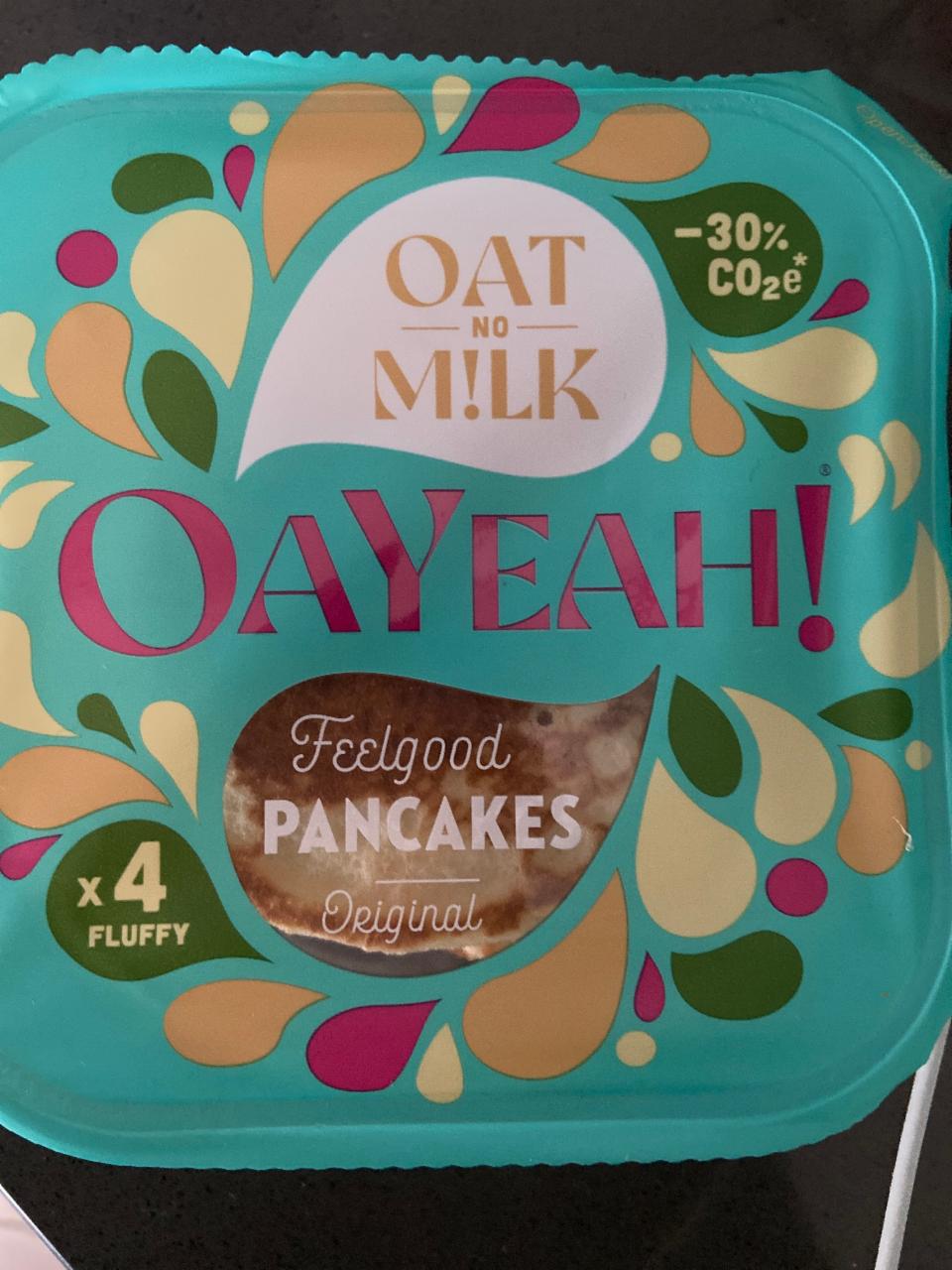 Fotografie - OaYeah! Feelgood pancakes Original Oat no Milk
