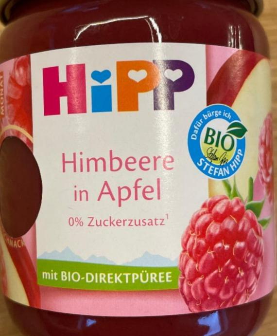 Fotografie - Himbeere in Apfel Hipp